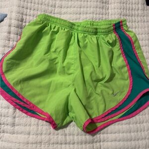 Nike Women's Green Running Shorts